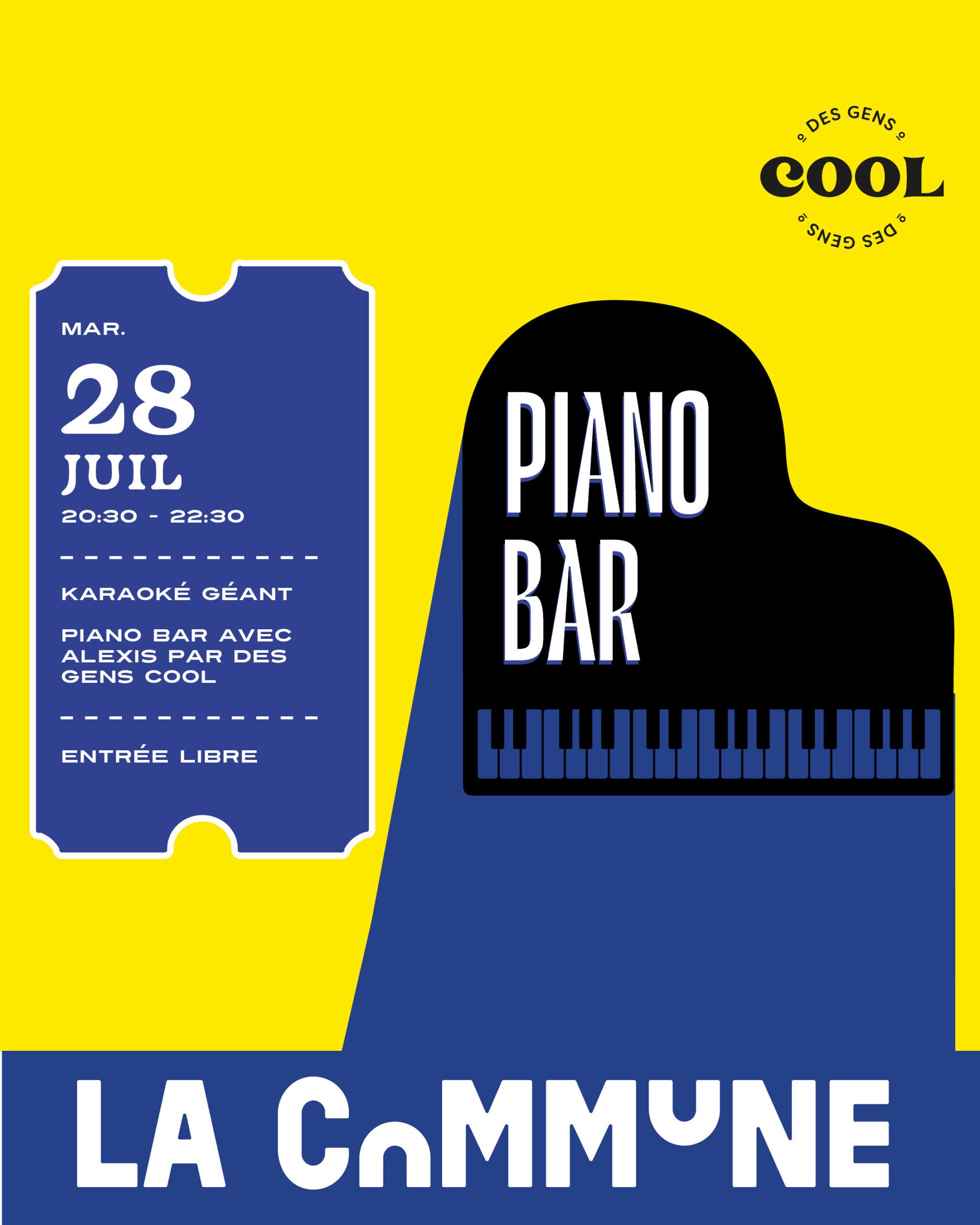 Piano-bar karaoké Lyon : chantez en chœur sur 200 classiques