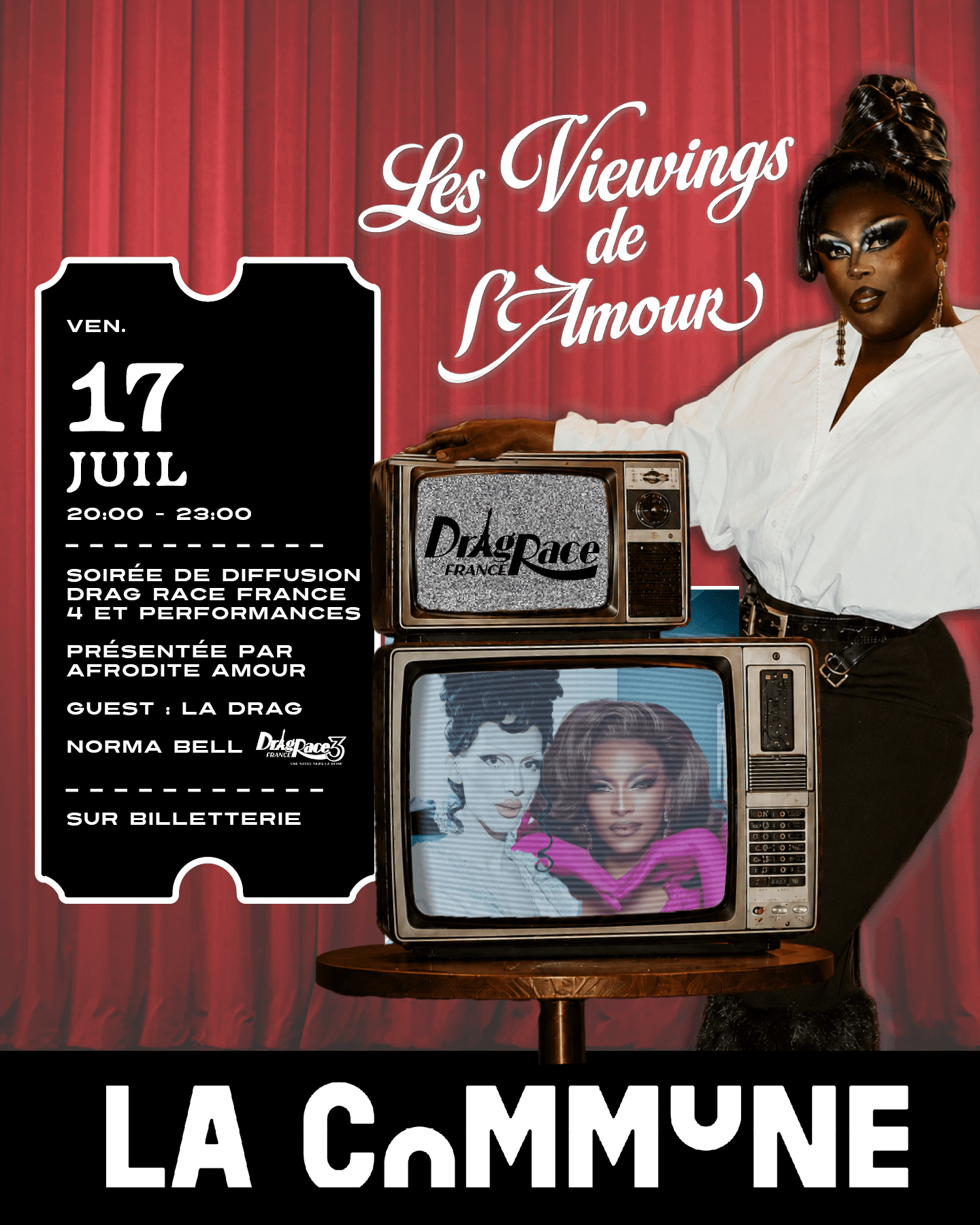 Viewing Party Drag Race All Stars France à Lyon